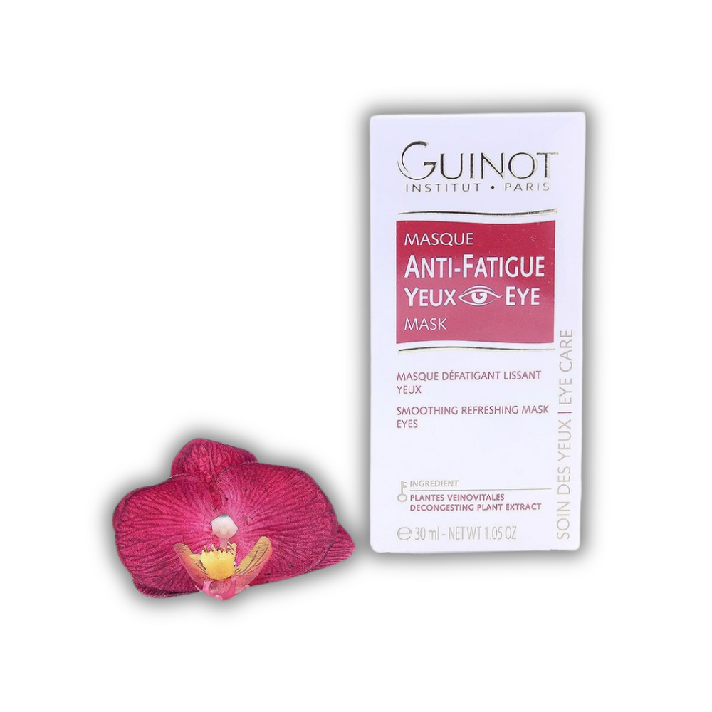 Masque Anti-Fatigue Yeux Guinot - Soin Décongestionnant 30 Ml - Neuf - Fabriqué En France