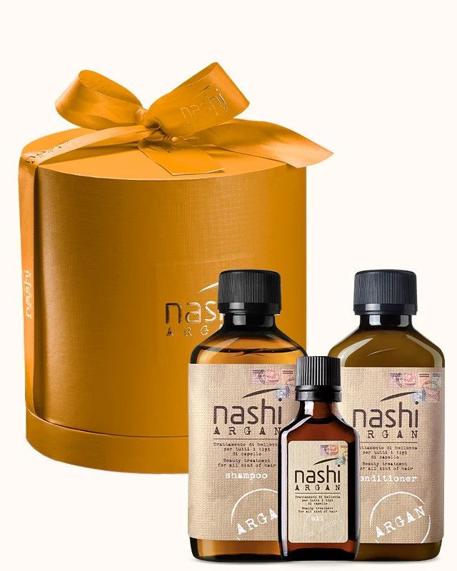 Nashi Argan Round Classic Hair Gift Box