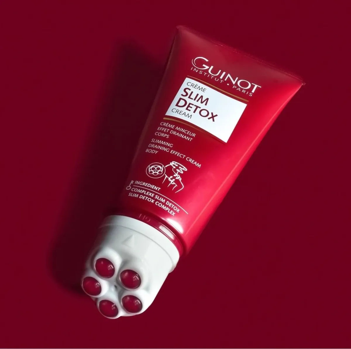 Crème Minceur Slim Detox Guinot - Effet Drainant - 125 Ml - Date De Péremption 12/2024